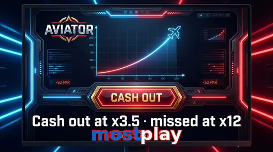 Game list for Mostplay aviator section