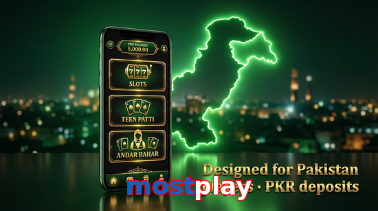Main screen of Mostplay pk page for PK players