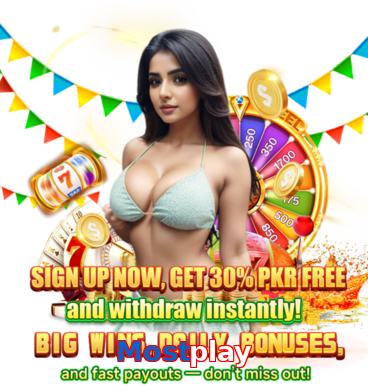 Mostplay game app for Pakistan players